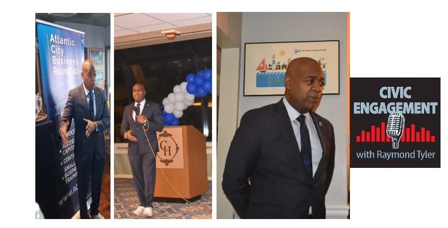 Newark Mayor Ras Baraka Speaks at three Atlantic City locations on Tuesday