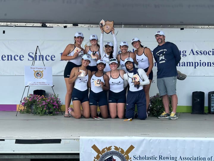 ACHS Girls' Crew Team Wins National Championship