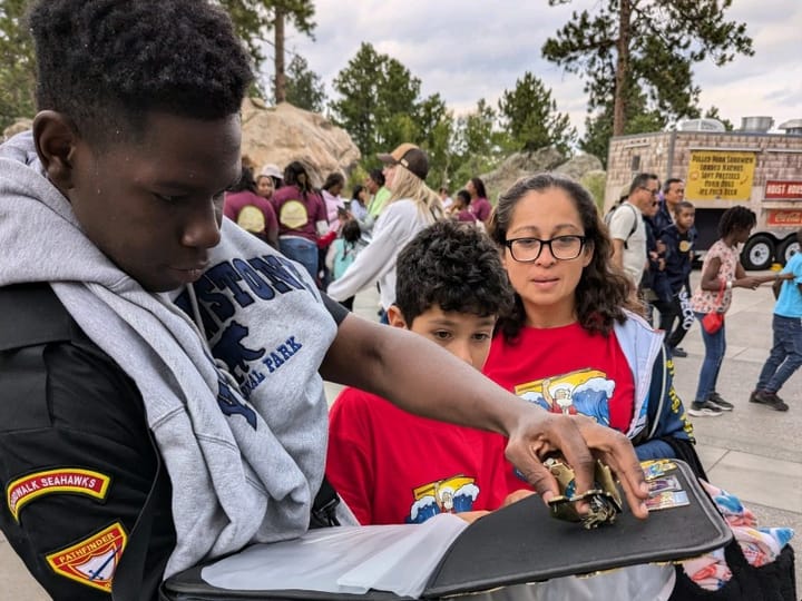 AC Pathfinders Discover Love of Pin Trading in Gillette, WY