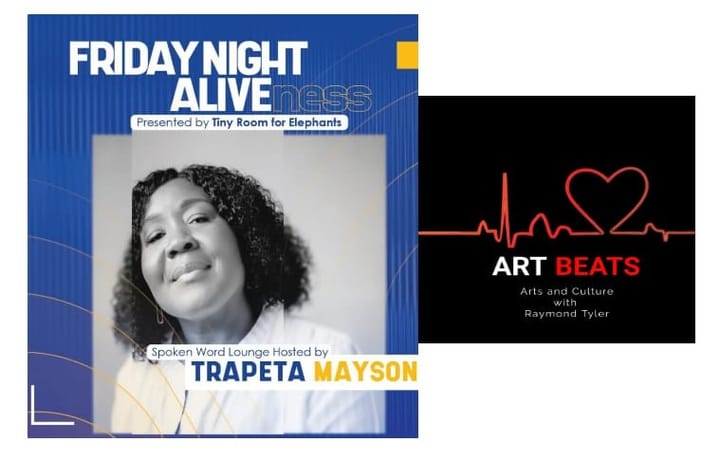 Friday Night ALIVEness presented by TRFE! Featuring Trapeta B. Mayson